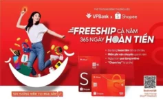 Mở thẻ tín dụng VPBank Shopee tận hưởng vô vàn ưu đãi hấp dẫn