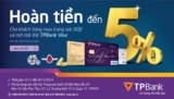 Thẻ tín dụng hoàn tiền nằm trong Top 5 tốt nhất